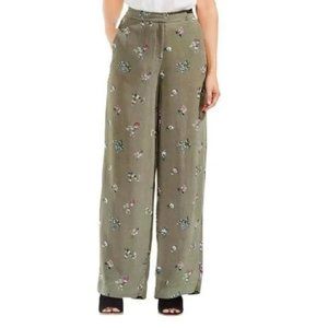 Vince Camuto Womens Floral Print Pants